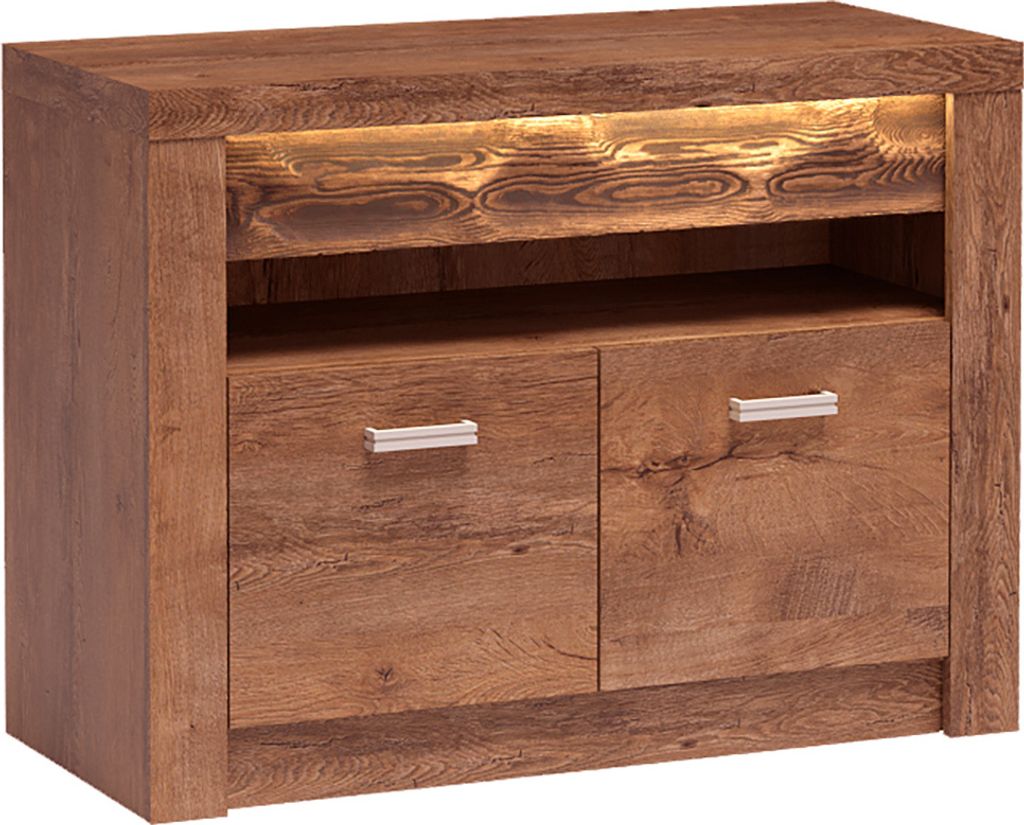 Fernsehschrank modern in Esche hell INGENIO-161
