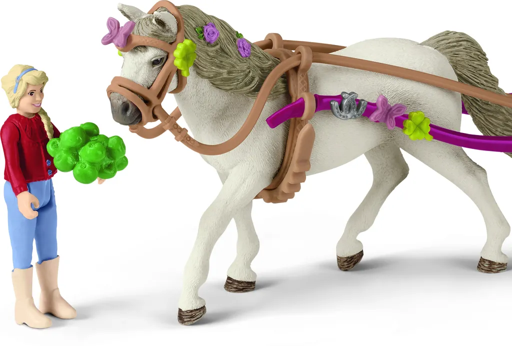 Calèche Schleich 42467 avec Figurines et Accessoires de Concours - 3