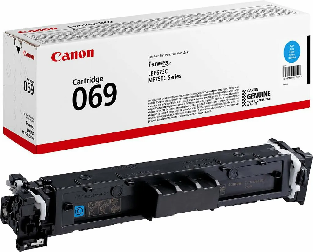 Canon 069 Ciano Toner Originale 5093C002 per i-SENSYS MF750 Series - 9
