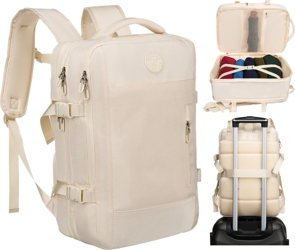 Peterson Reiserucksack Iya cremig One size Produktbild 