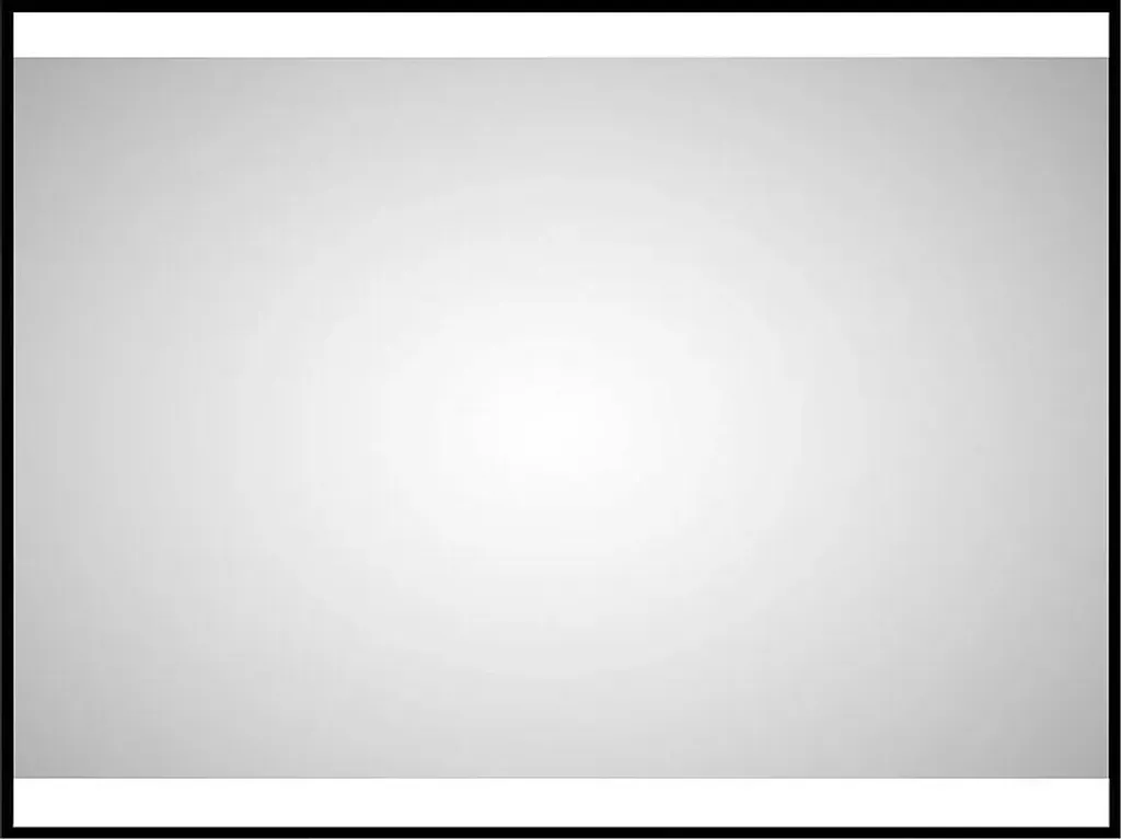 Miroir lumineux Black Star 80 x 60 cm - Éclairage LED Salle de Bain