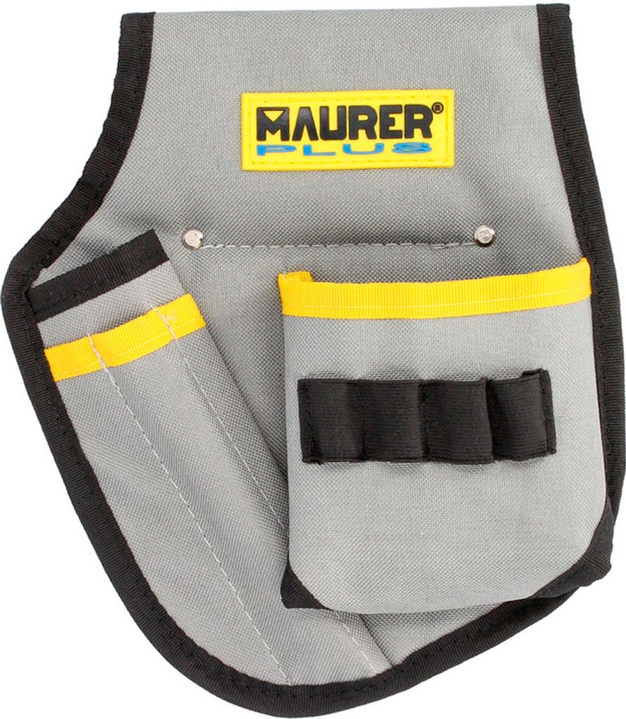 Werkzeugtasche mit 3 Fächern und 4 Gummibändern