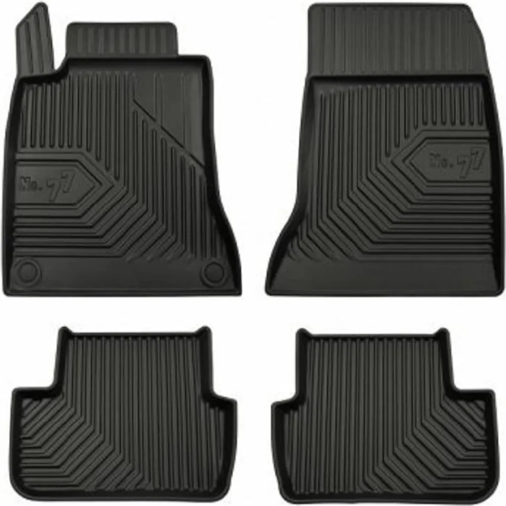Kit Tappetini Mercedes CLA C117 2013-2019 Gomma No.77 | Alta Qualità