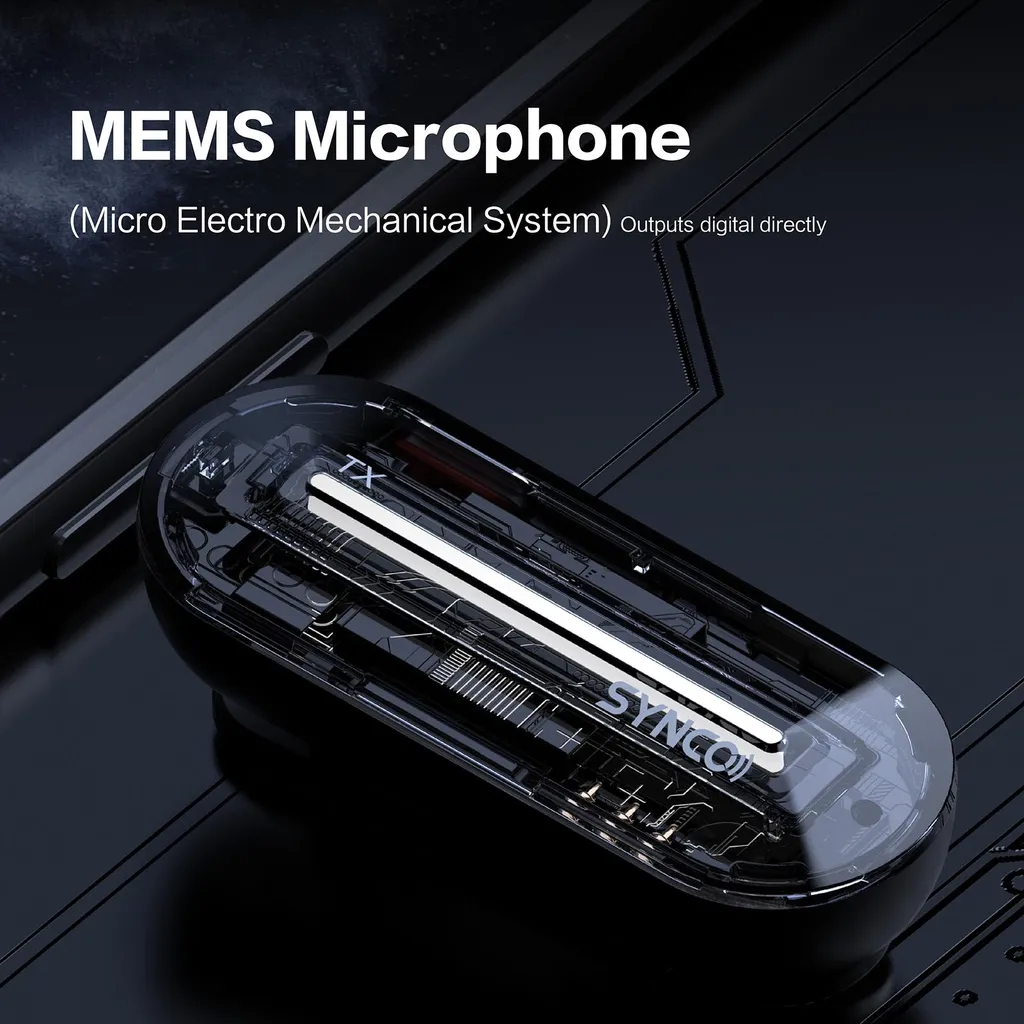 Micro sans fil pour Vlog et Live Streaming sur smartphone USB-C 150M