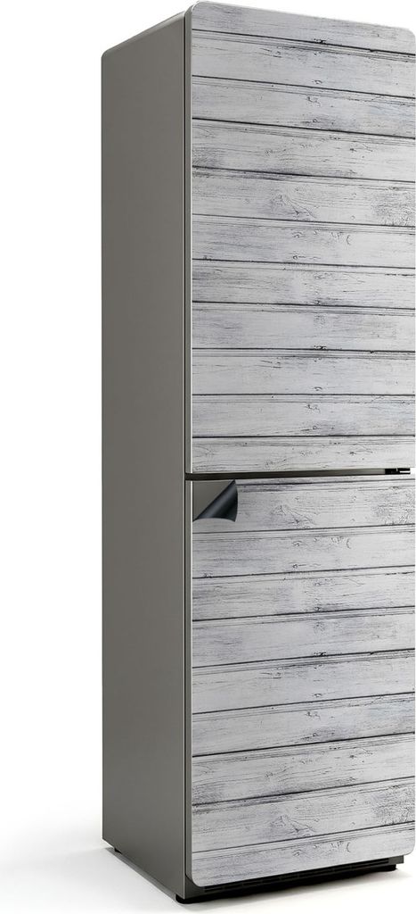 Holzbretter horizontal – Magnetische Kühlschrank Abdeckung – Dekorfolie magnetisch Küche – Kühlschrank Magnet Deko – selbstklebende Magn...