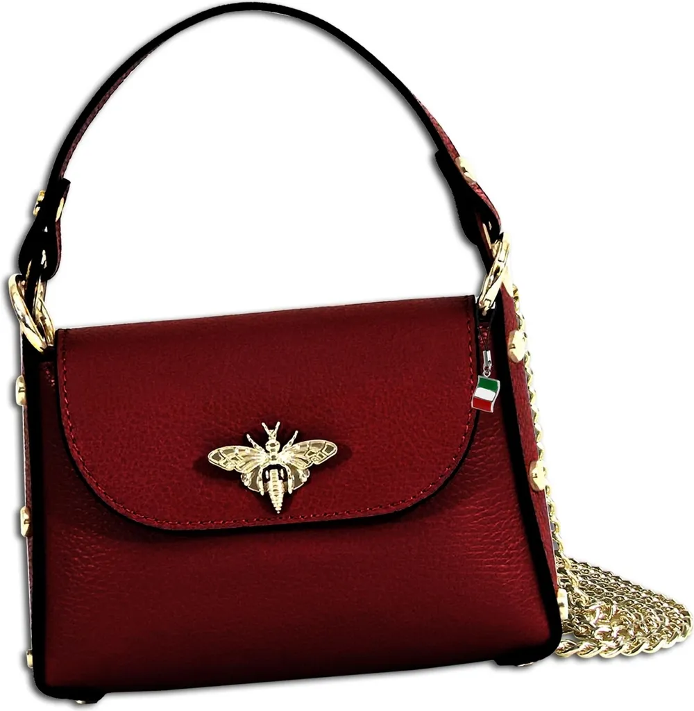 Borsa Florence OTF817D Rosso Scuro: L'accessorio Chic in Pelle