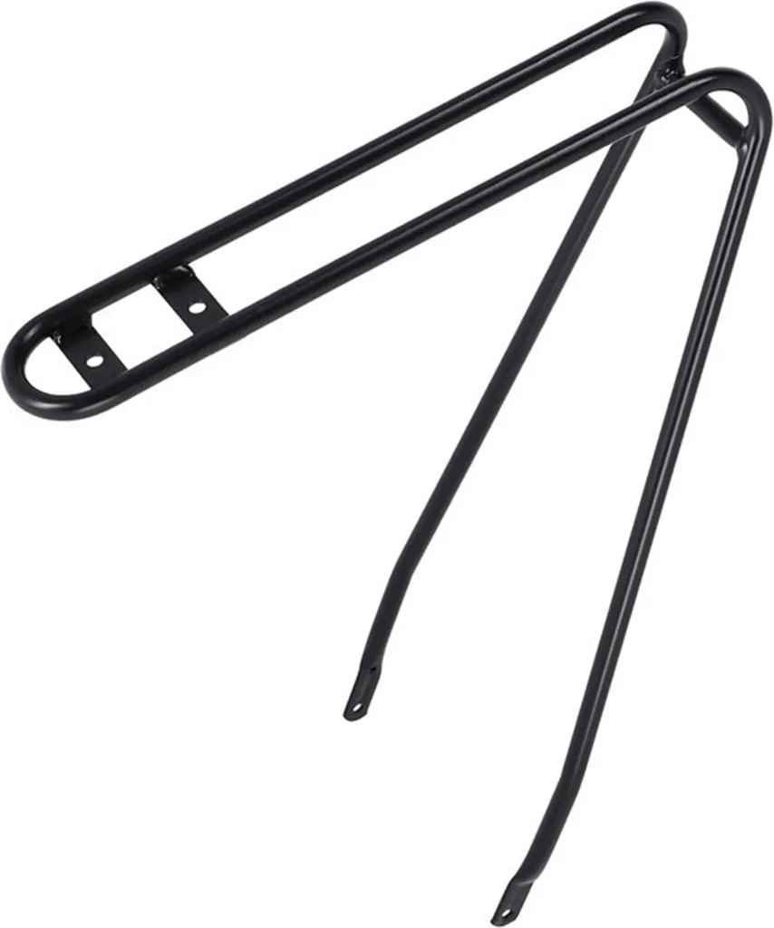 Équipement de portage Double Rack noir 28 pour vélotaf et randonnée