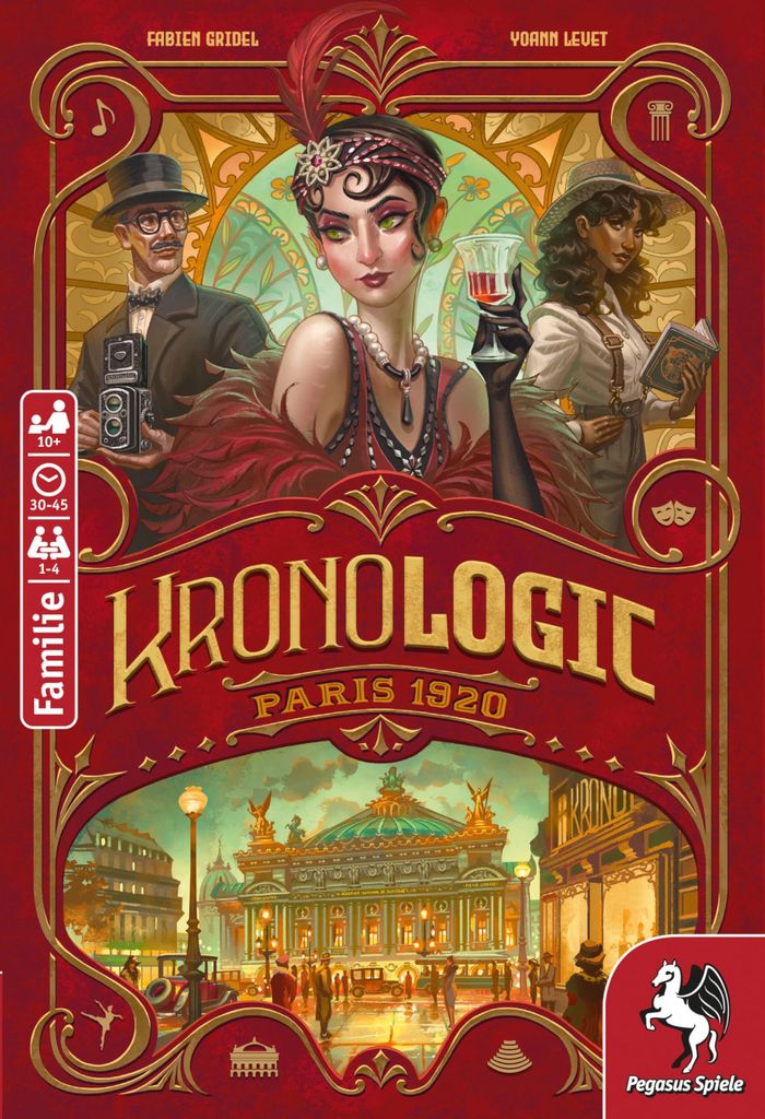 Pegasus Games Kronologic - Paris 1920 18710G Zdjęcie produktu 