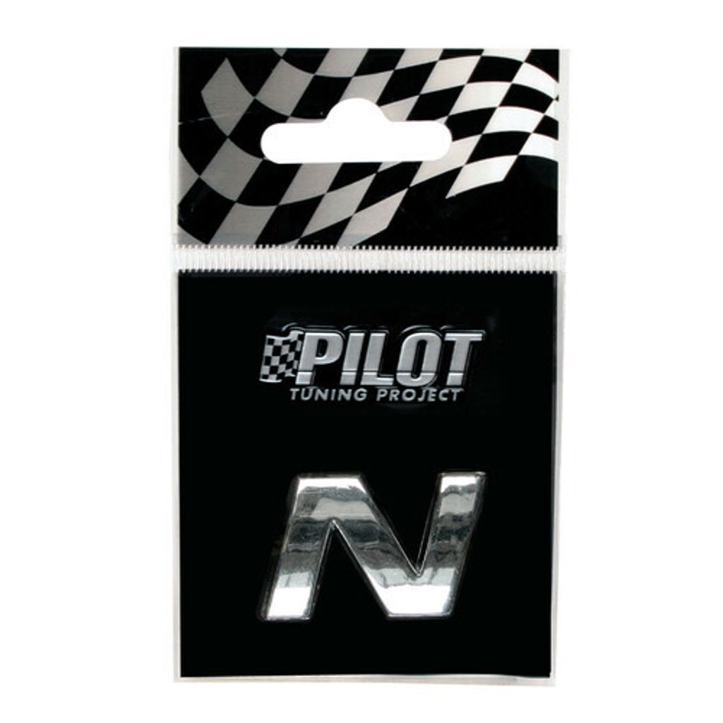 3D Letters Type-1 18 mm, Buchstabe:N