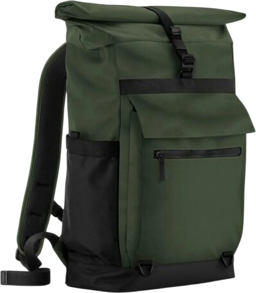 Sac à dos Roll Top Quadra Axis BC7053 Nuit de forêt pour le quotidien