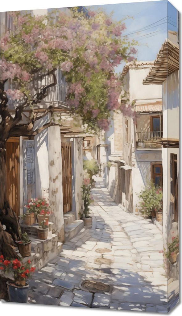 Bild 40x70cm Charme der Altstadt