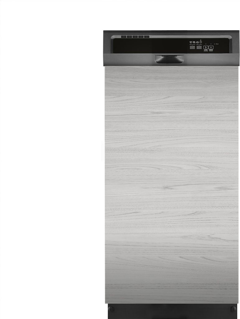 Magnete Dekorative 45x80 cm Küche Magnetmatte Spülmaschine - Weiß Holz