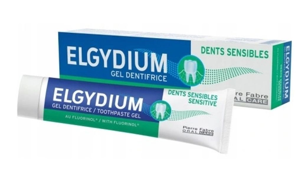 Elgydium Sensitive, Zubn pasta ve form gelu, 75 ml - Obrázek produktu 