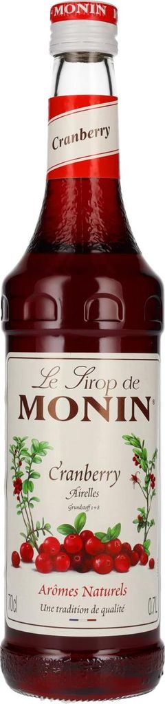 Monin Cranberry Sirup Vol. 0.7L Produktbild 