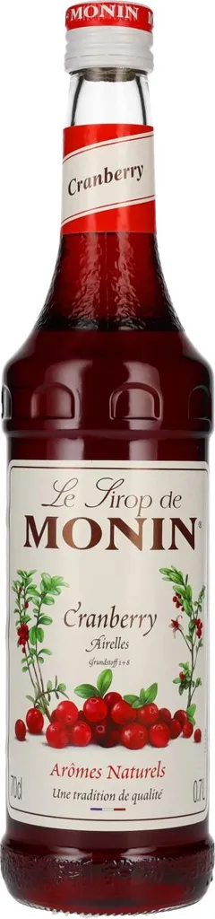 Sciroppo al Mirtillo Rosso Monin 0,7l - Colore Vibrante per i Tuoi Party