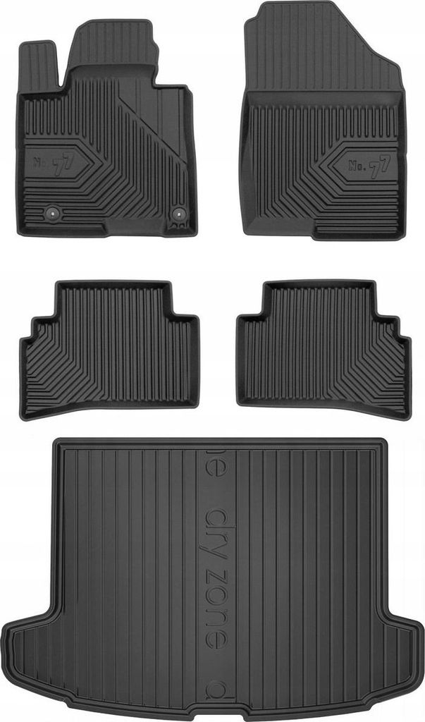 Hyundai Tucson IV Gummimatten Set ab 2020