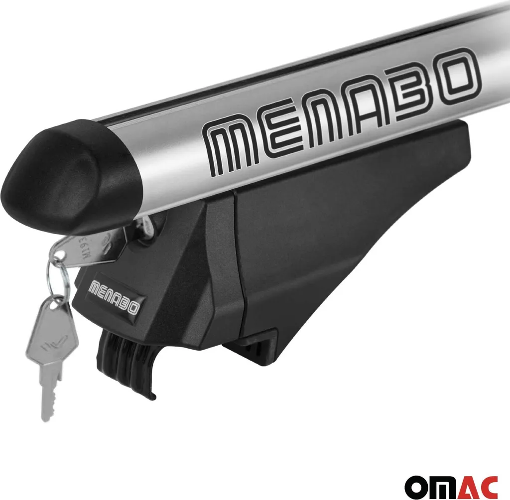 Barre Tetto BMW X1 F48 2015-19 Menabo - Alluminio Argento 2pz - 12