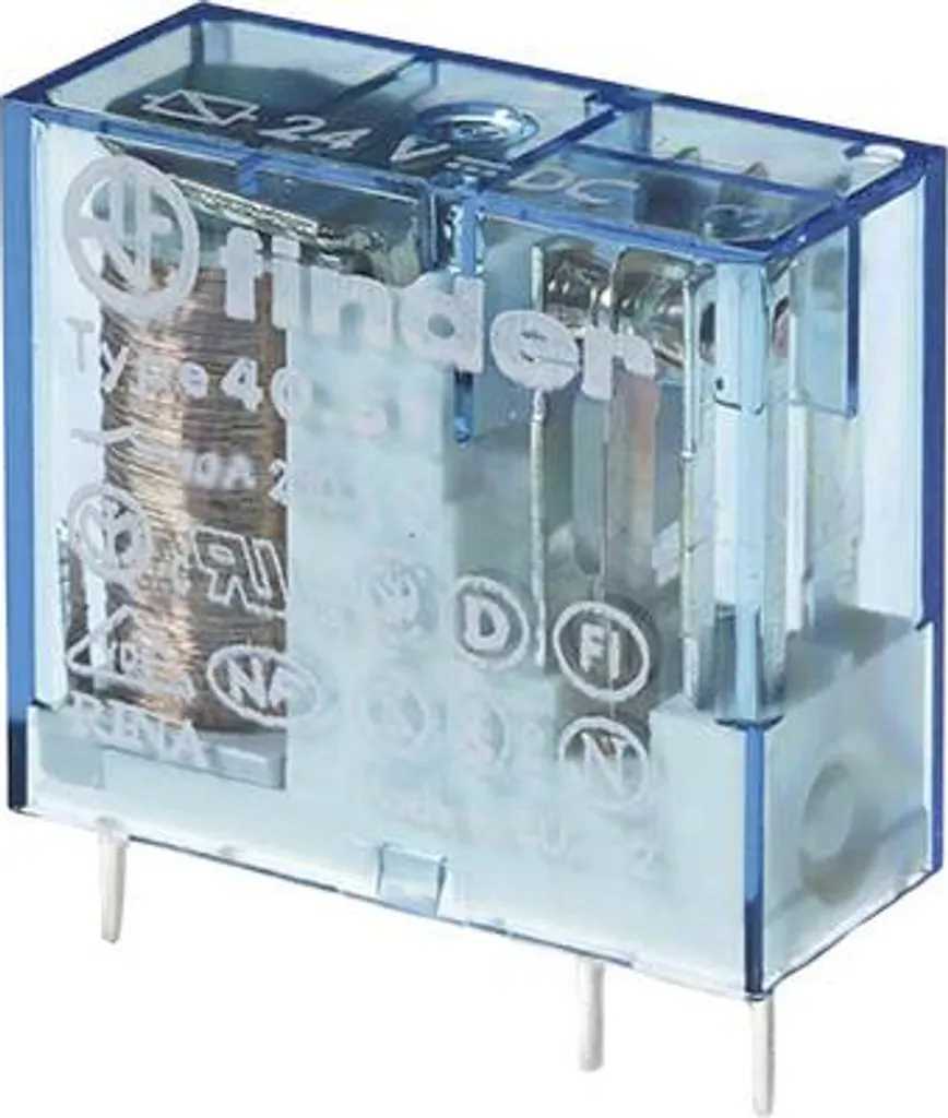 Spina/Printrel.24VDC 1W10A Griglia 5mm sensibile 40.51.7.02 (405170240000)