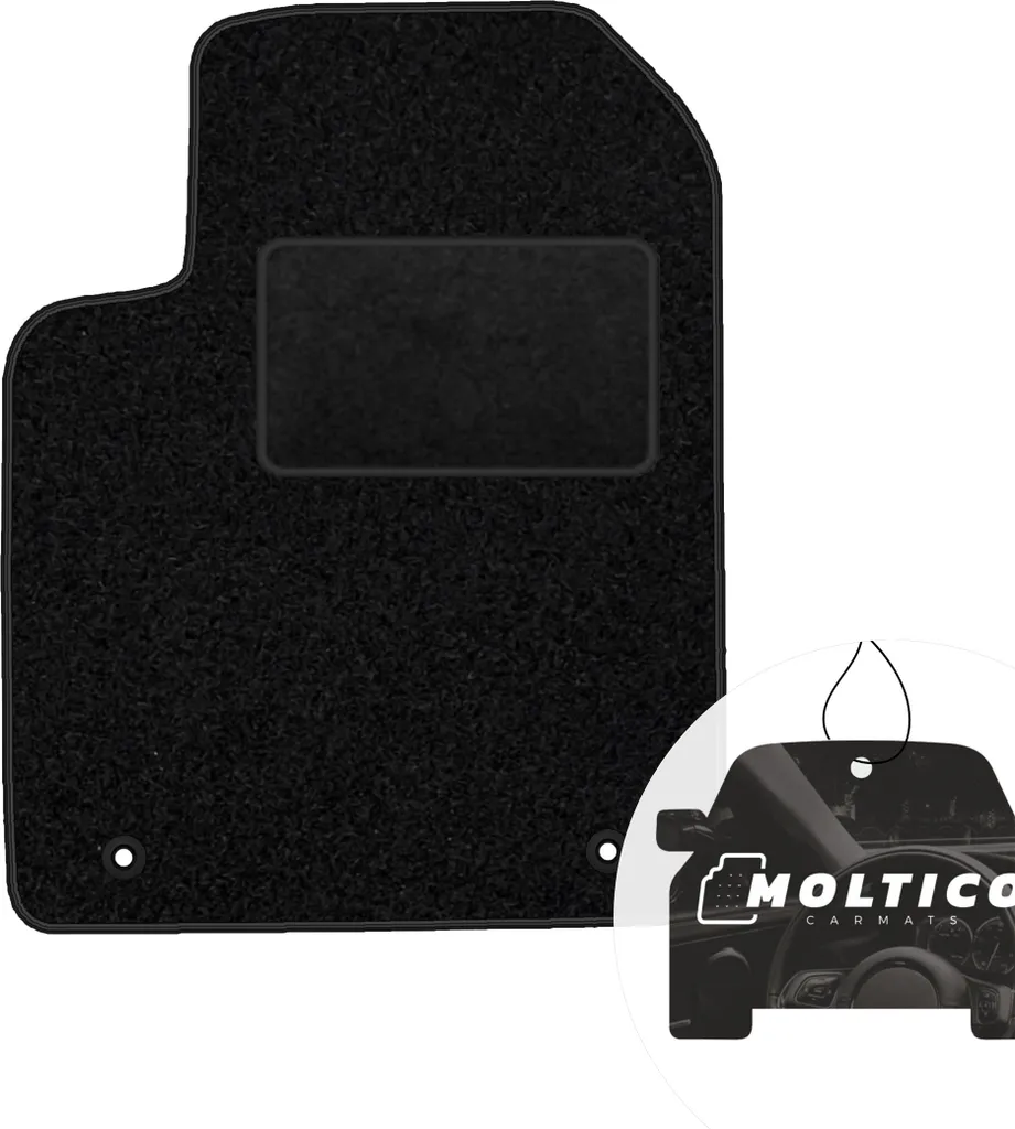 Comfort Audi TT 8N: Tappetino Conducente in Velluto Nero Premium