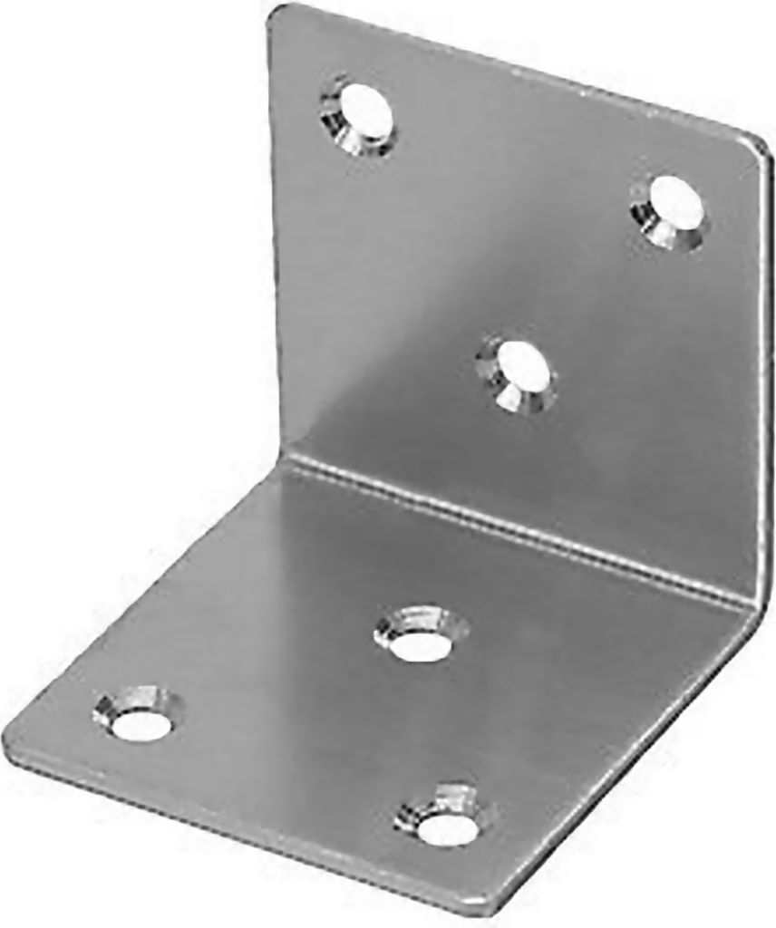 Edelstahl Winkelverbinder Lochwinkel Verbinder Holzverbinder Regalhalter Halter 50x50x50mm
