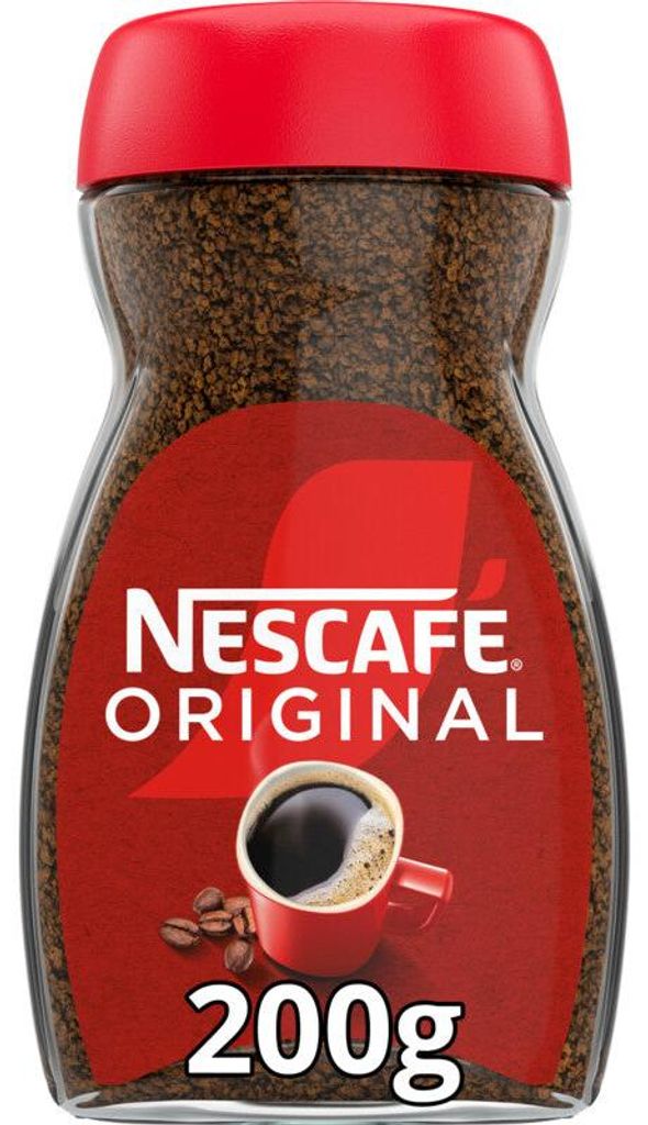 Nescafé Original rozpustná káva 200 g v dóze, aromatická a Obrázok produktu 