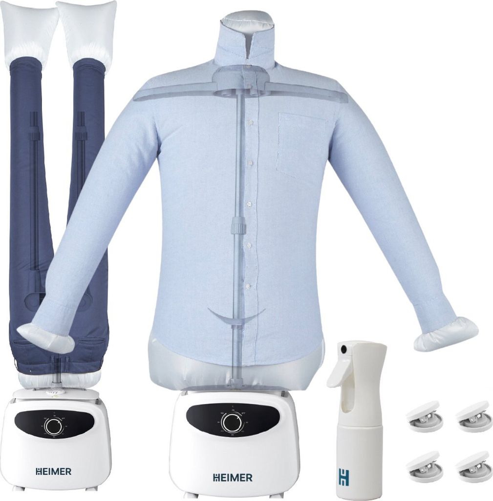 Heimer Smooth Air - Poupée de repassage pour chemises et Image du produit 