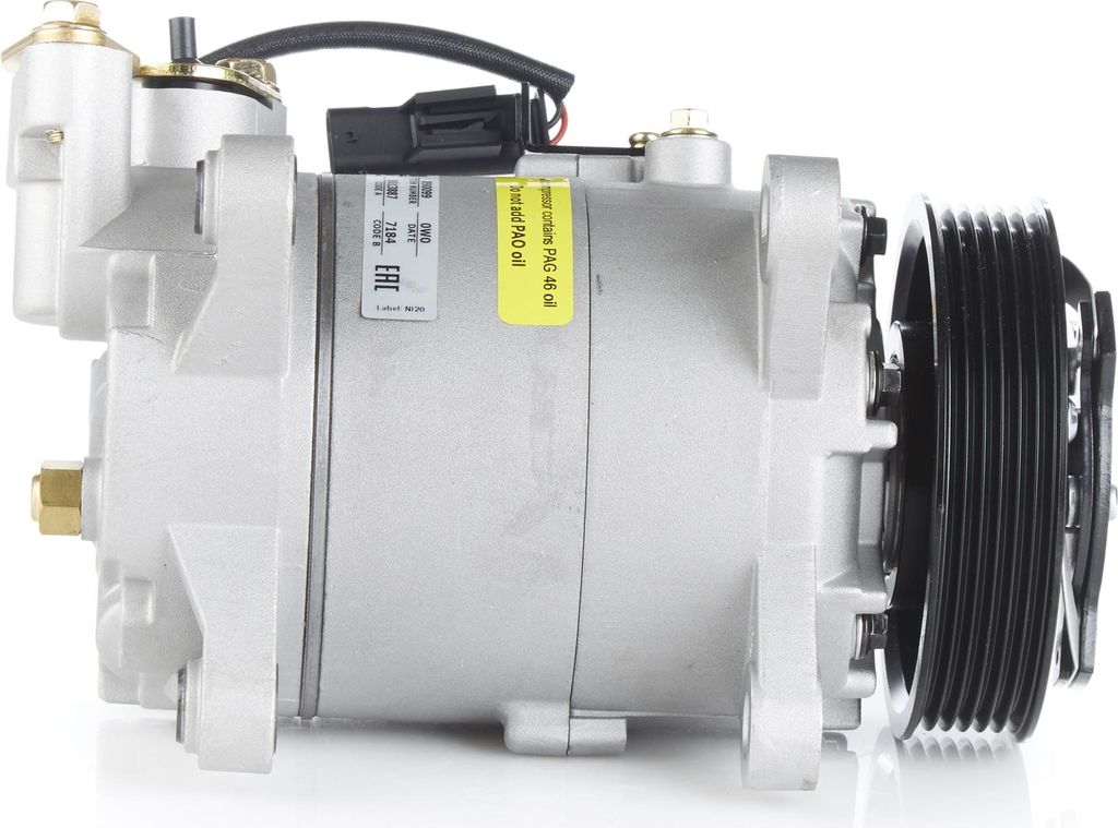 NISSENS 890099 VS14X Klimaanlage Klimakompressor PAG 46 R134a für BMW 5 Touring (F11) 5 Limousine (F10) X3 (F25) X1 (F48) 2 Active Tourer (F45) 7