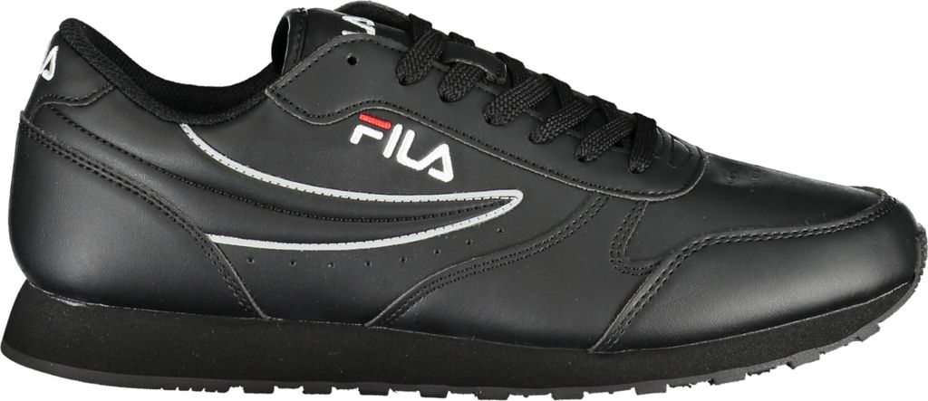 Schwarzer Herren-Sportschuh mit Schnürung und Produktbild 