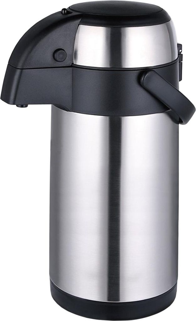 Michelino Termoska s pumpičkou 3 l nerezová ocel/černá Obrázek produktu 