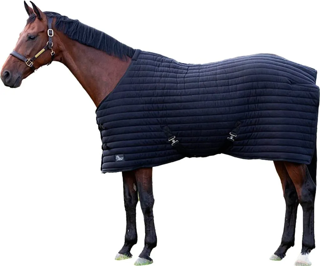 Sous-couverture de cheval Powerliner 200g noire taille 205 cm Harry's