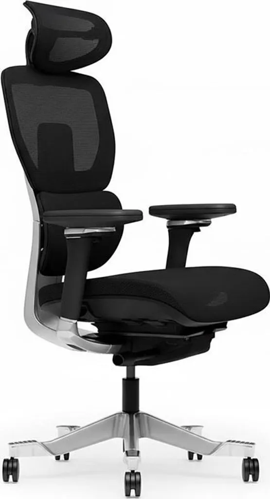 Fauteuil de bureau ergonomique noir C7MOB-M2-EU réglable et pivotant