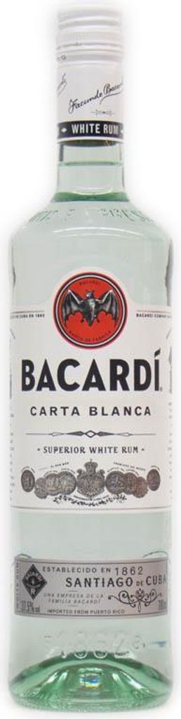 Bacardi Carta Blanca Superior White Rum Puerto Rico | 37,5 Produktbild 4
