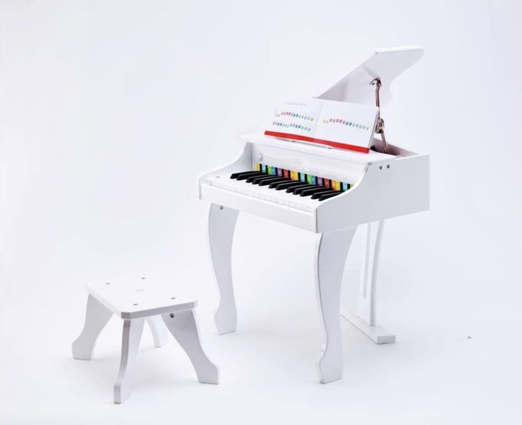 Hape Deluxe Spielzeugklavier Weiß E0338 Produktbild 23