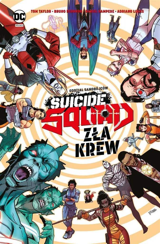 Comics Suicide Squad Bad Blood Livre Relié 328 Pages Edition Polonais