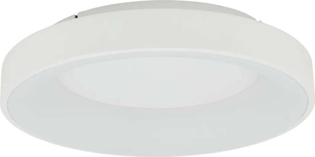 Plafonnier LED puissant pour pièce sombre 48W 4300lm blanc 48cm