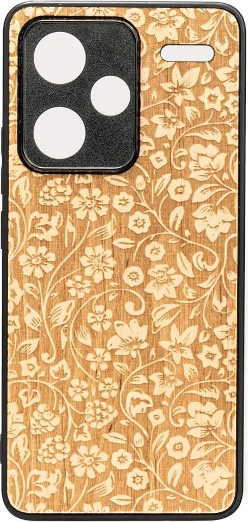 Cover Legno Xiaomi Redmi Note 13 Pro+ 5G Bewood Aniegre Wild Flowers