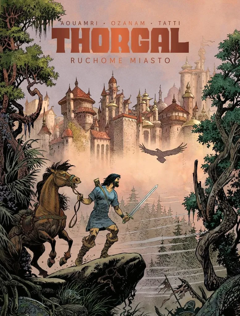 Thorgal Saga - Ruchome Miasto : La Bande Dessinée Culte en Édition Deluxe