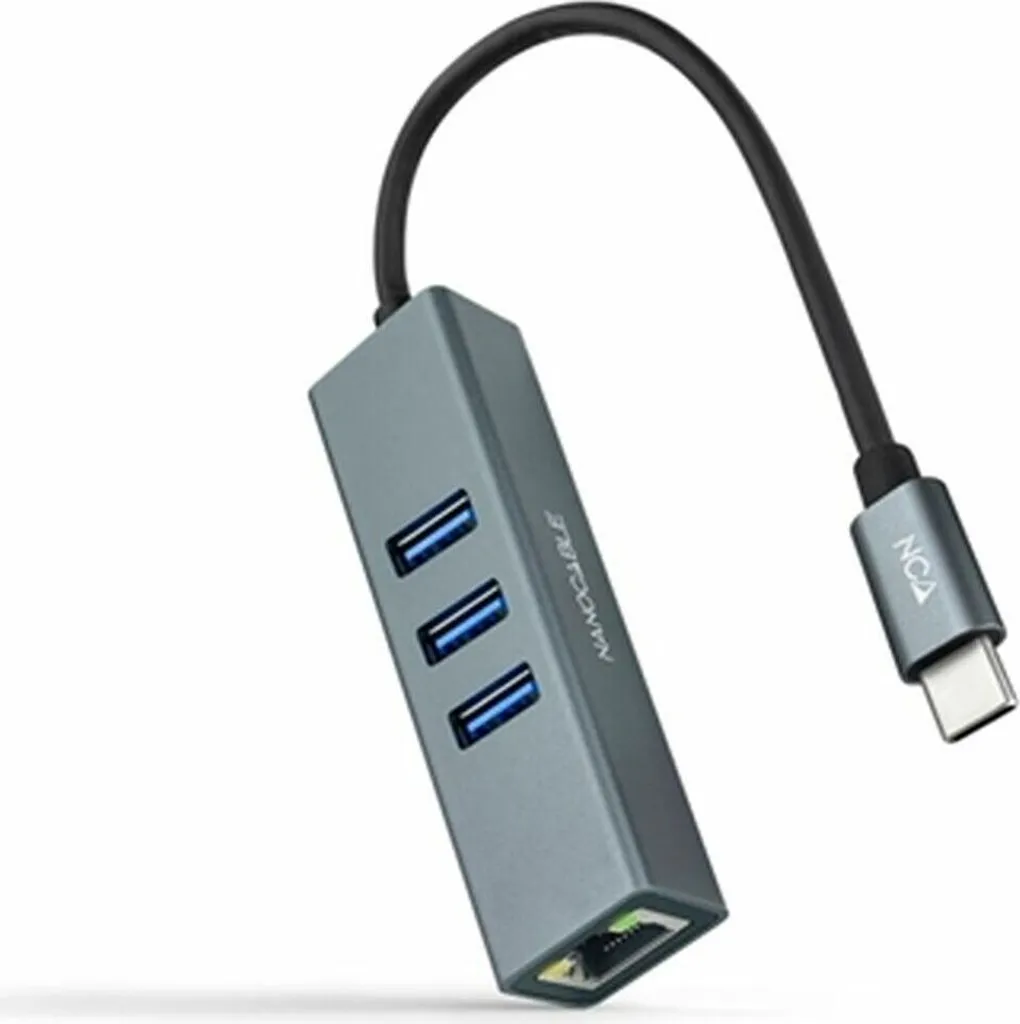 Hub USB-C Nanocable 10.03.0408: Zero Lag per il tuo Setup Gaming