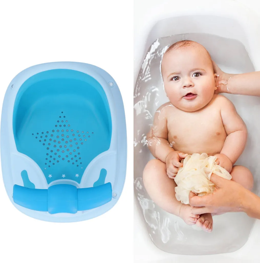 Siège de bain bébé antidérapant : fini les glissades dans la baignoire !