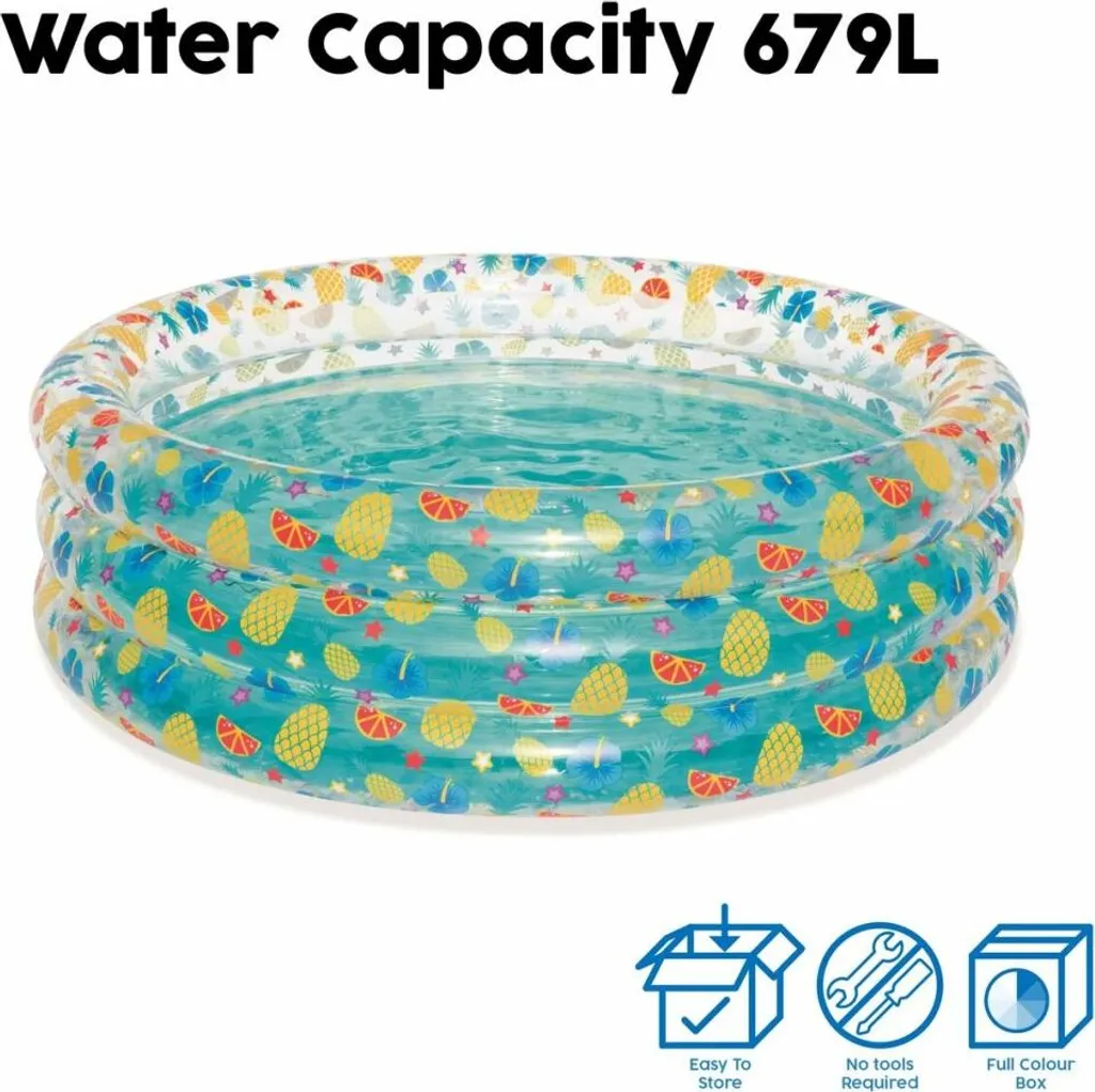 Piscina Gonfiabile Sea Life Bestway 51048 | 170x53cm per Famiglie - 39
