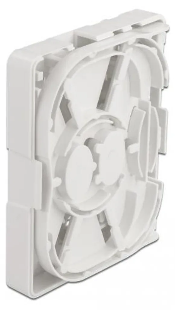 Boîtier FTTH mural DELOCK blanc avec support de fixation pour 2 SC - 8