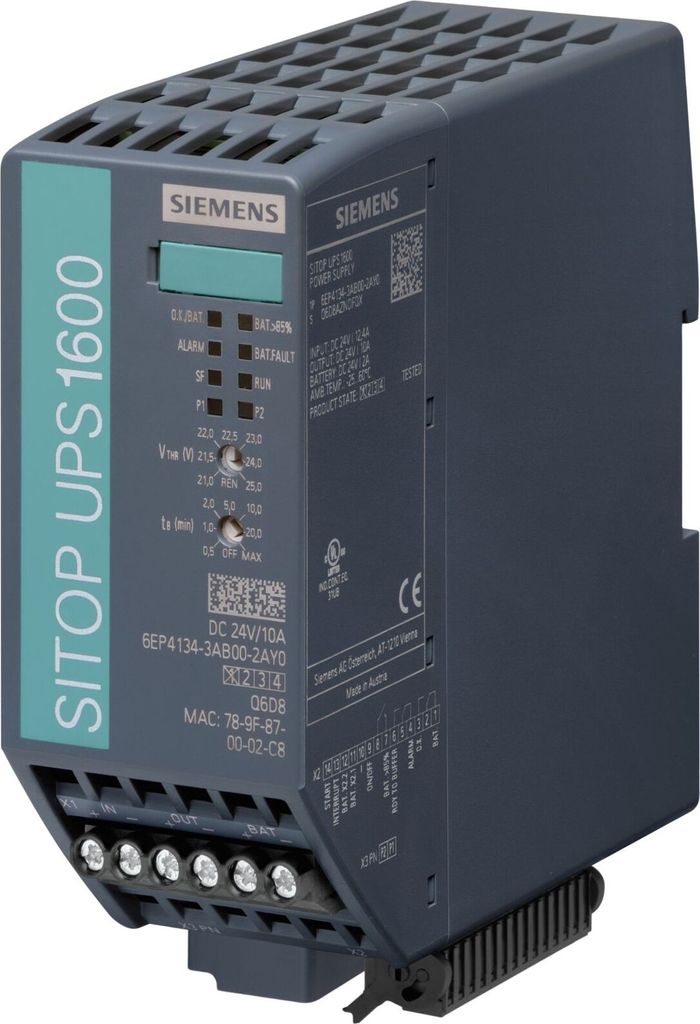 Siemens SITOP UPS1600/DC/DC24V/10A/IE/PN