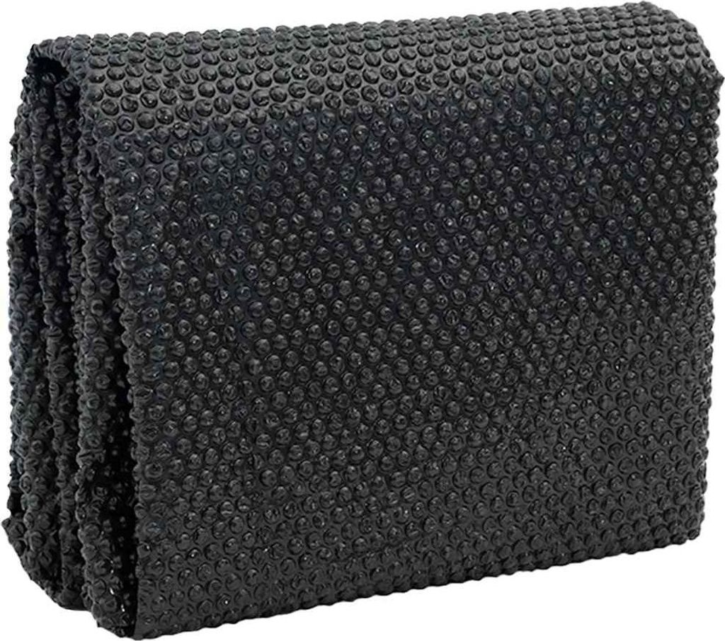 vidaXL Rechteckige Poolabdeckung 600x400 cm PE Schwarz