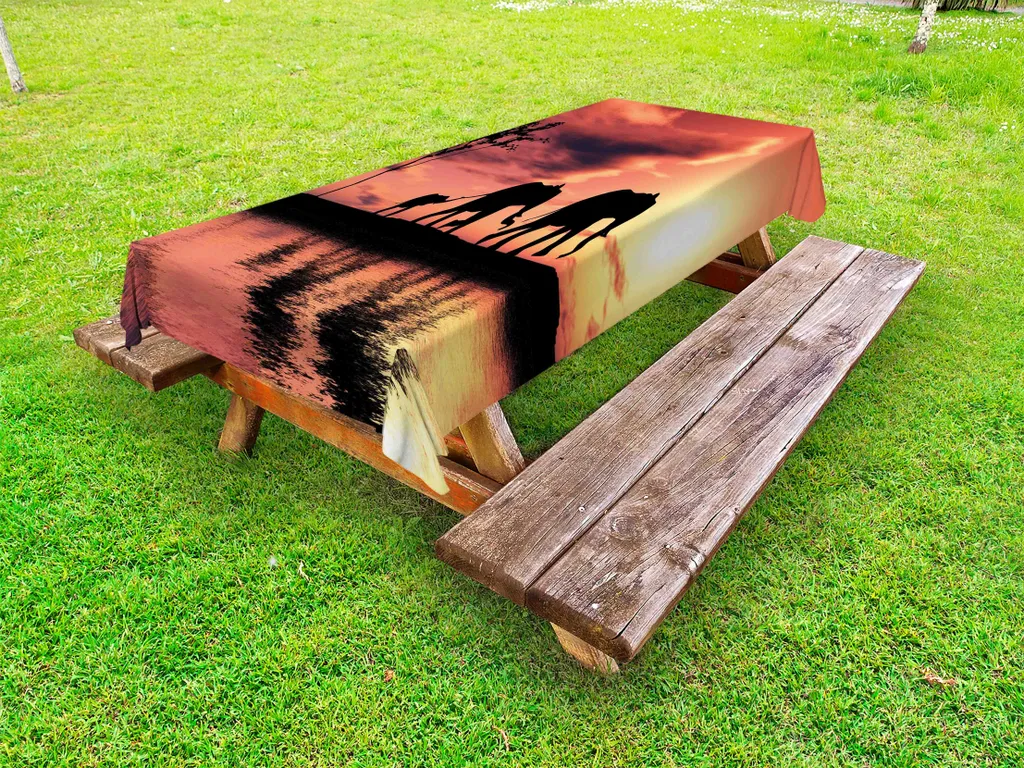 Tovaglia Paesaggio Africa ABAKUHAUS 145x265 cm - Emozioni Outdoor