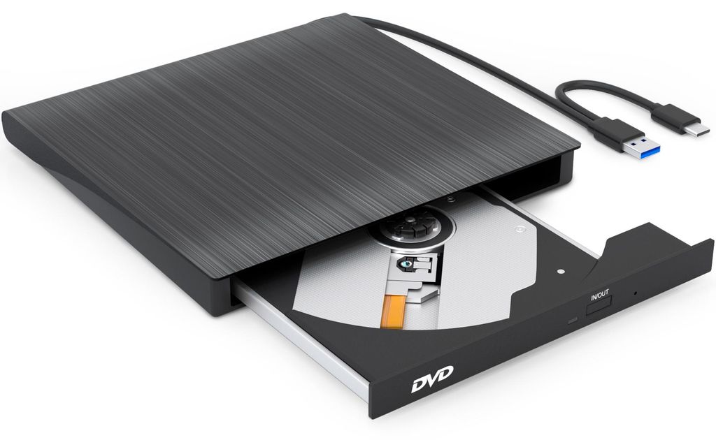 Strex Lettore DVD Esterno e Masterizzatore - CD/DVD - Plug Immagine del prodotto 