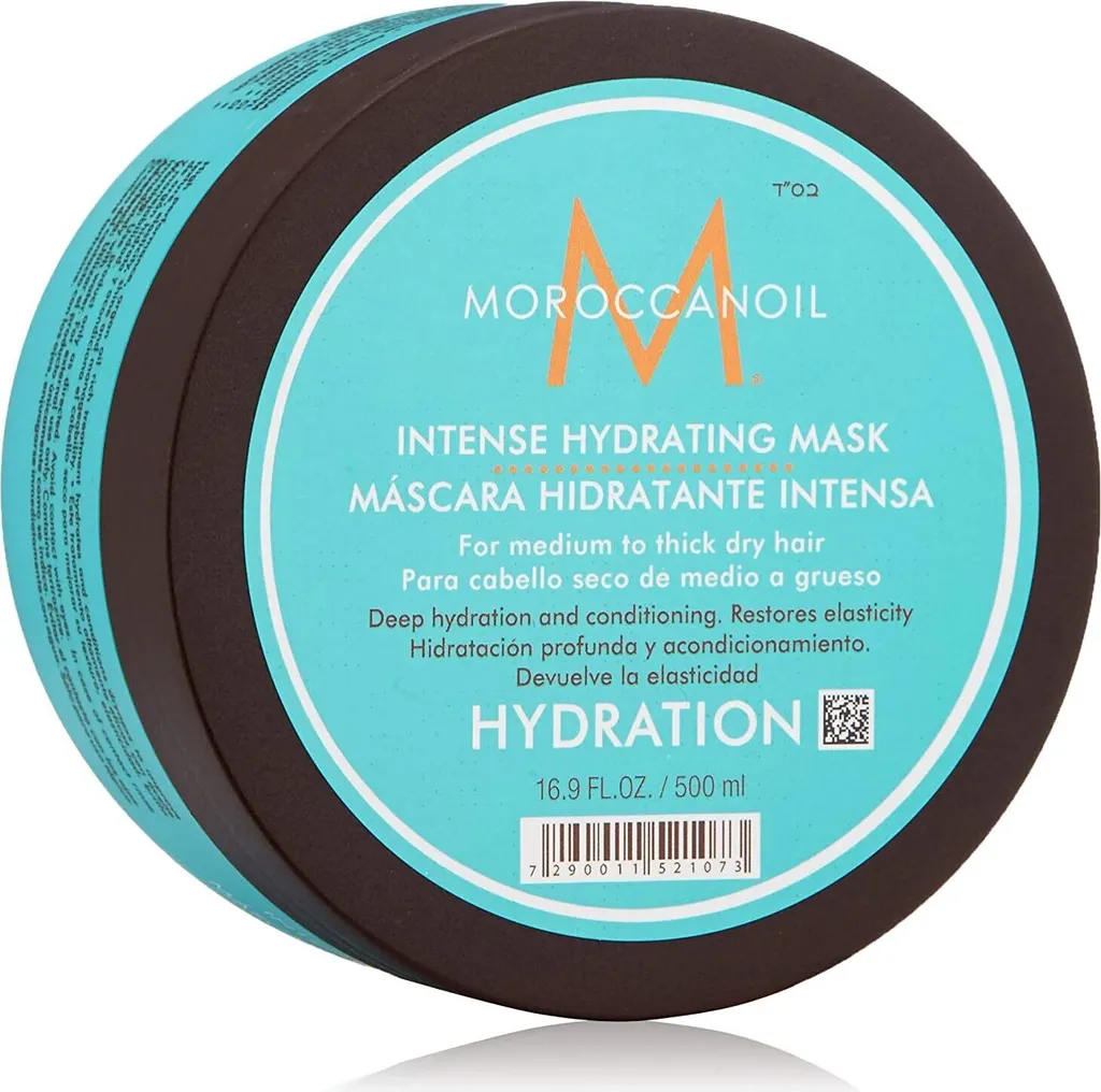 Masque Moroccanoil Hydration : Soin pour cheveux secs et abîmés 500ml