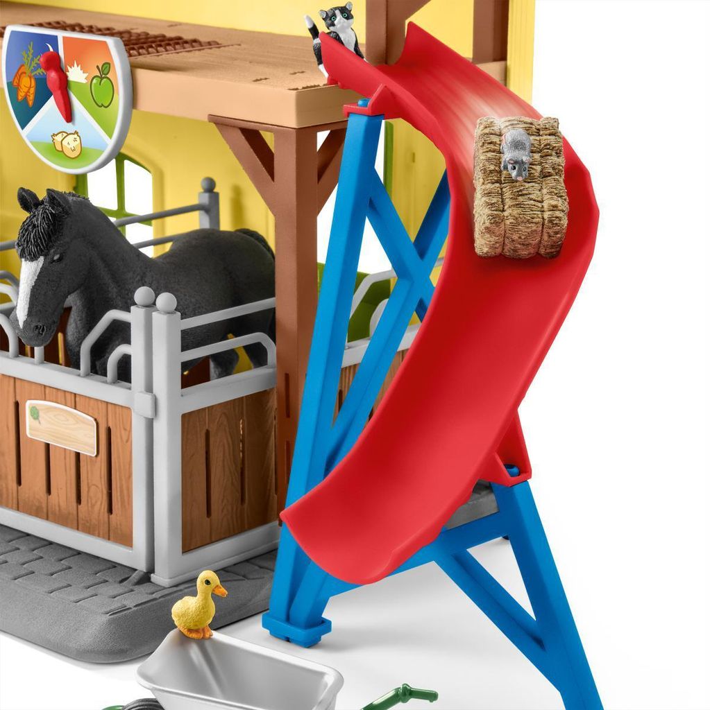 Schleich la grande écurie ref 42195 avec boite chevaux farm