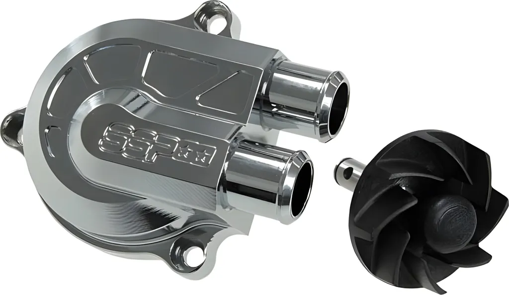 Pompe à eau Stage6 SSP chromée usinée CNC pour un débit de liquide accru