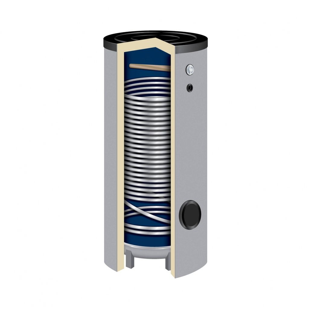 300 Liter Hochleistungsstandspeicher SWP-300 Wärmepumpenspeicher Isoliert 50 mm