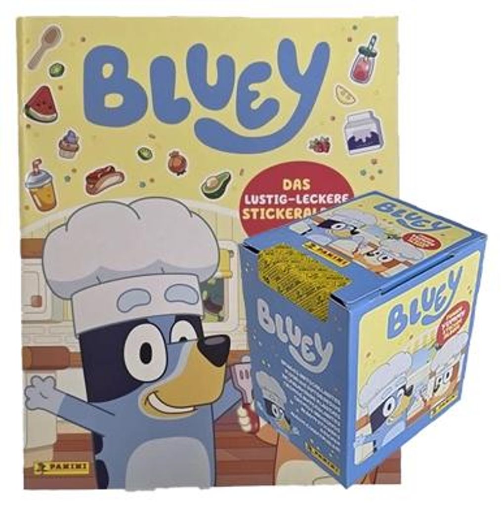 Panini Bluey Sticker Serie 3 Funny Yummy 2026 – Produktbild 